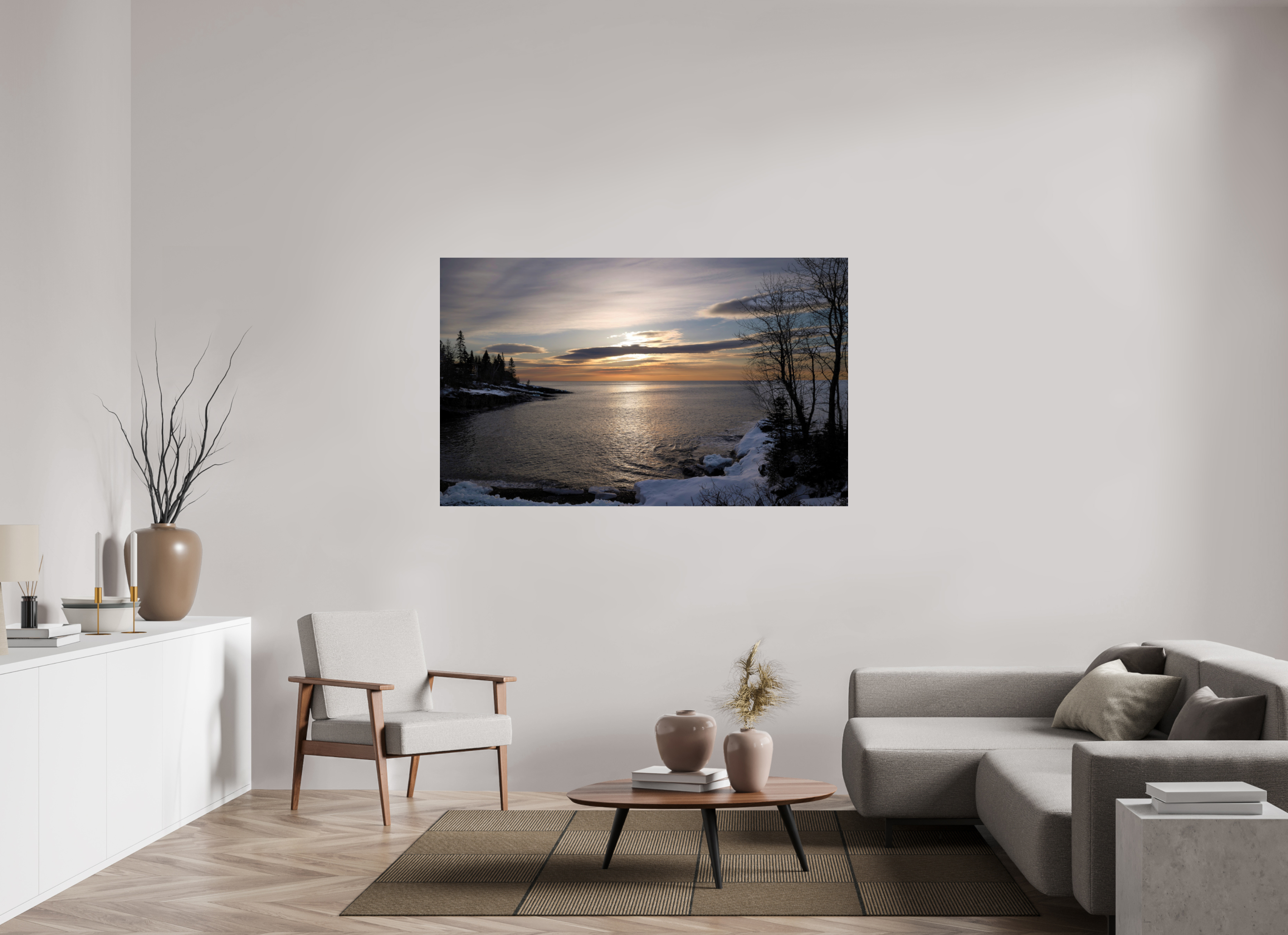 65.7 x 40″, Hahnemuhle FineArt Pearl Paper Superior Sunrise on Fineart Pearl Paper