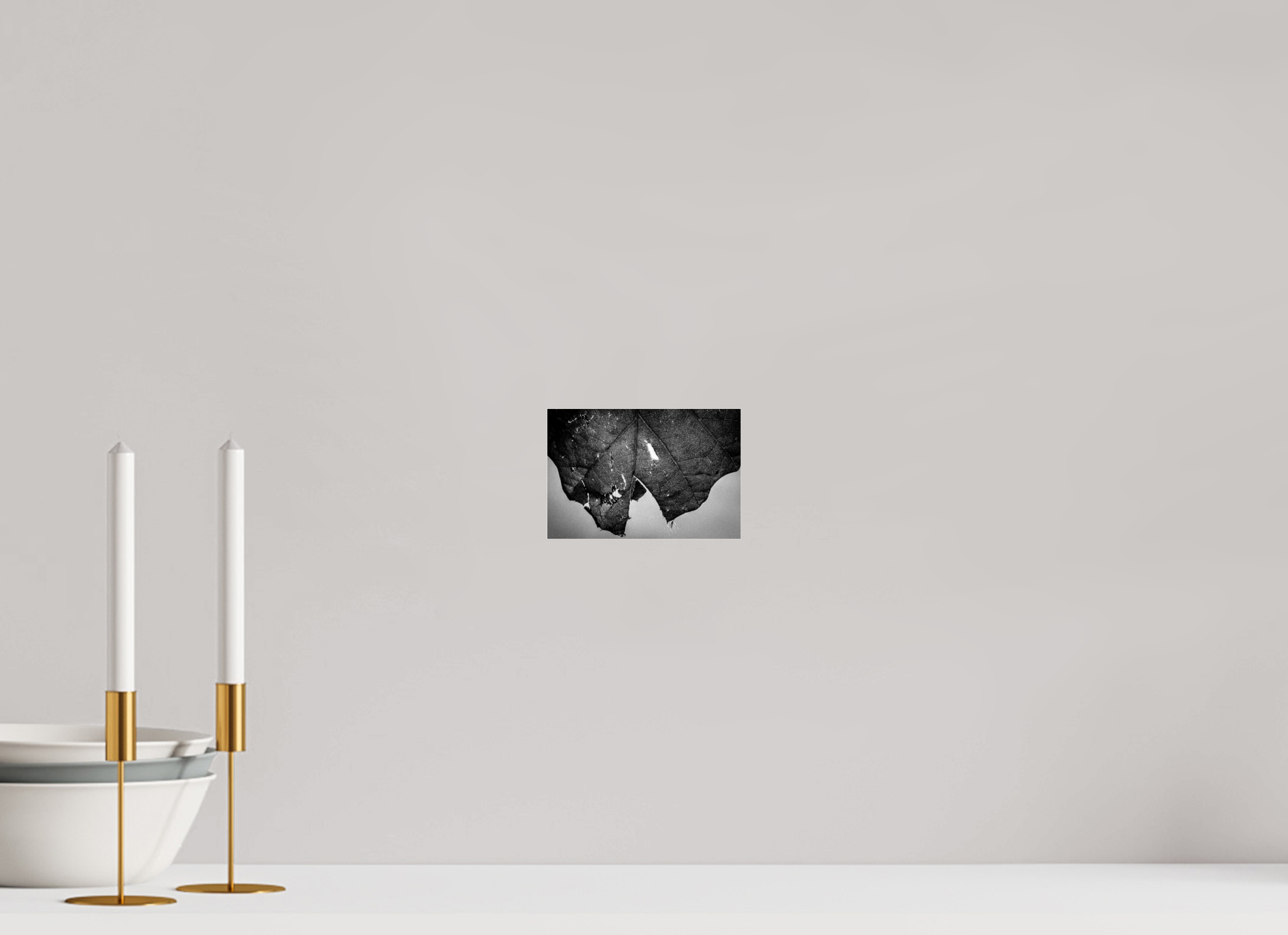 6 x 4″, Photo Print Under Acrylic Glass Leaf on acrylic glass
