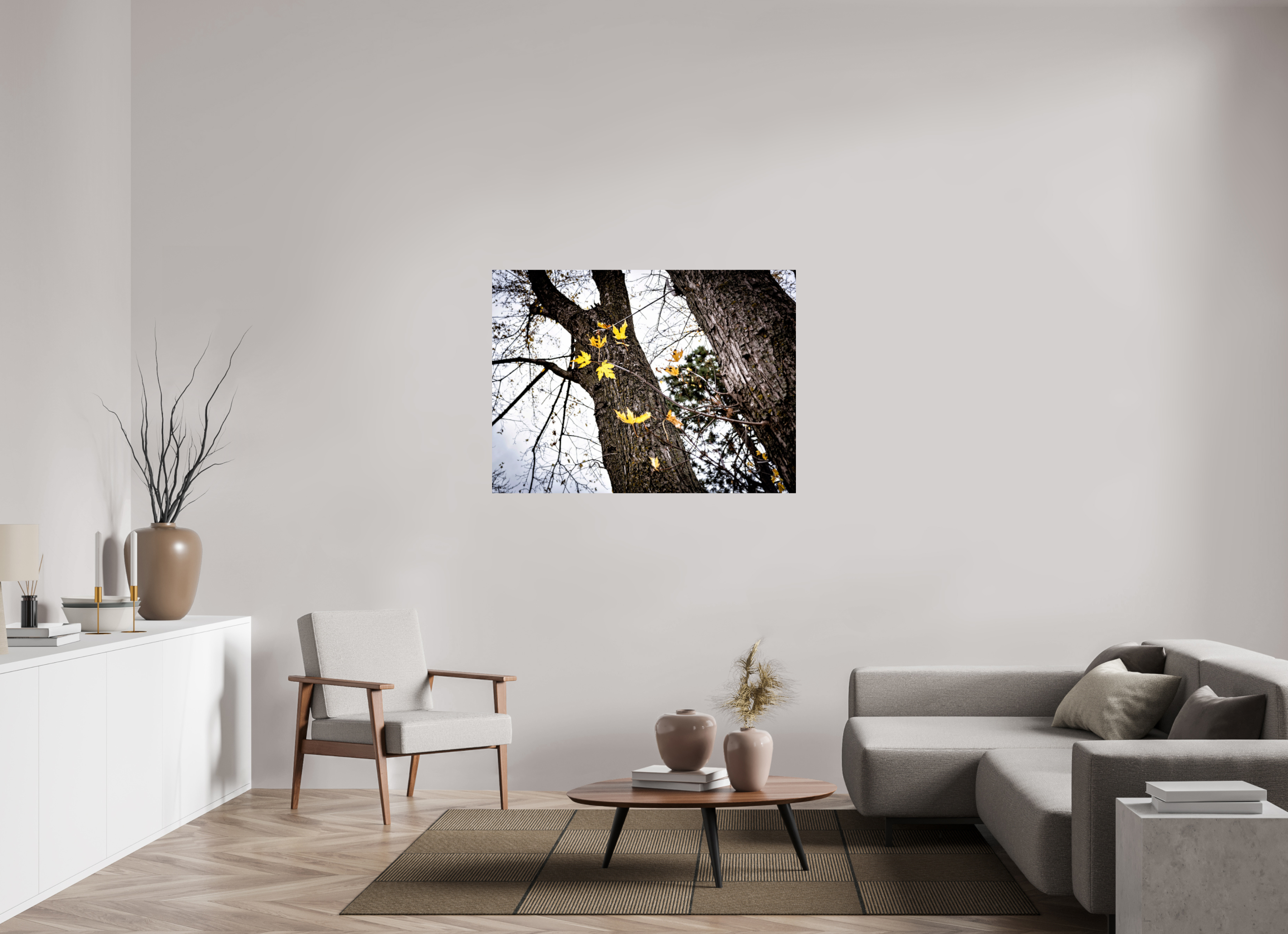 48.9 x 36″, Hahnemuhle FineArt Pearl Paper The Last of Fall on Hahnemuhle FineArt Pearl Paper