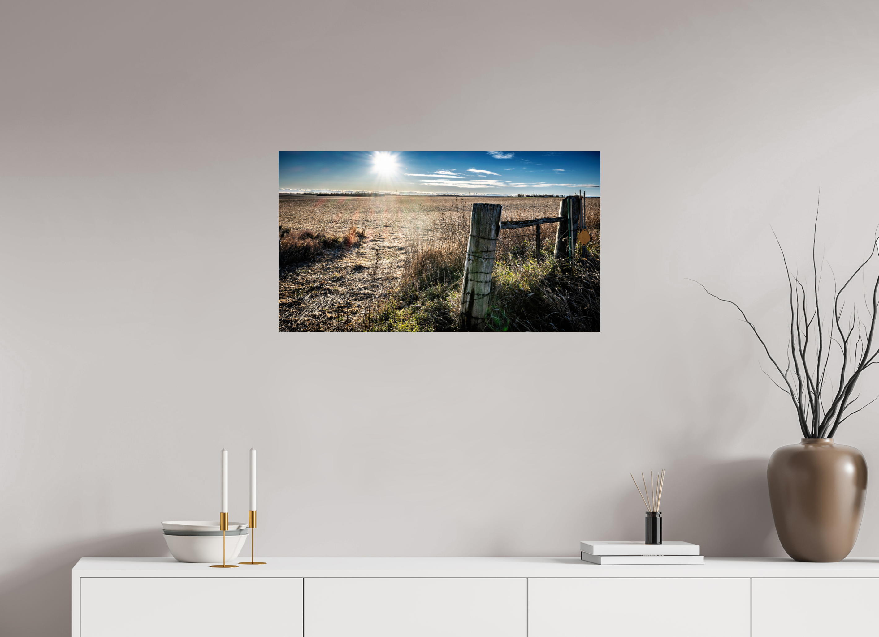 32 x 18″, Hahnemuhle FineArt Pearl Paper After the Harvest on Hahnemuhle FineArt Pearl Paper