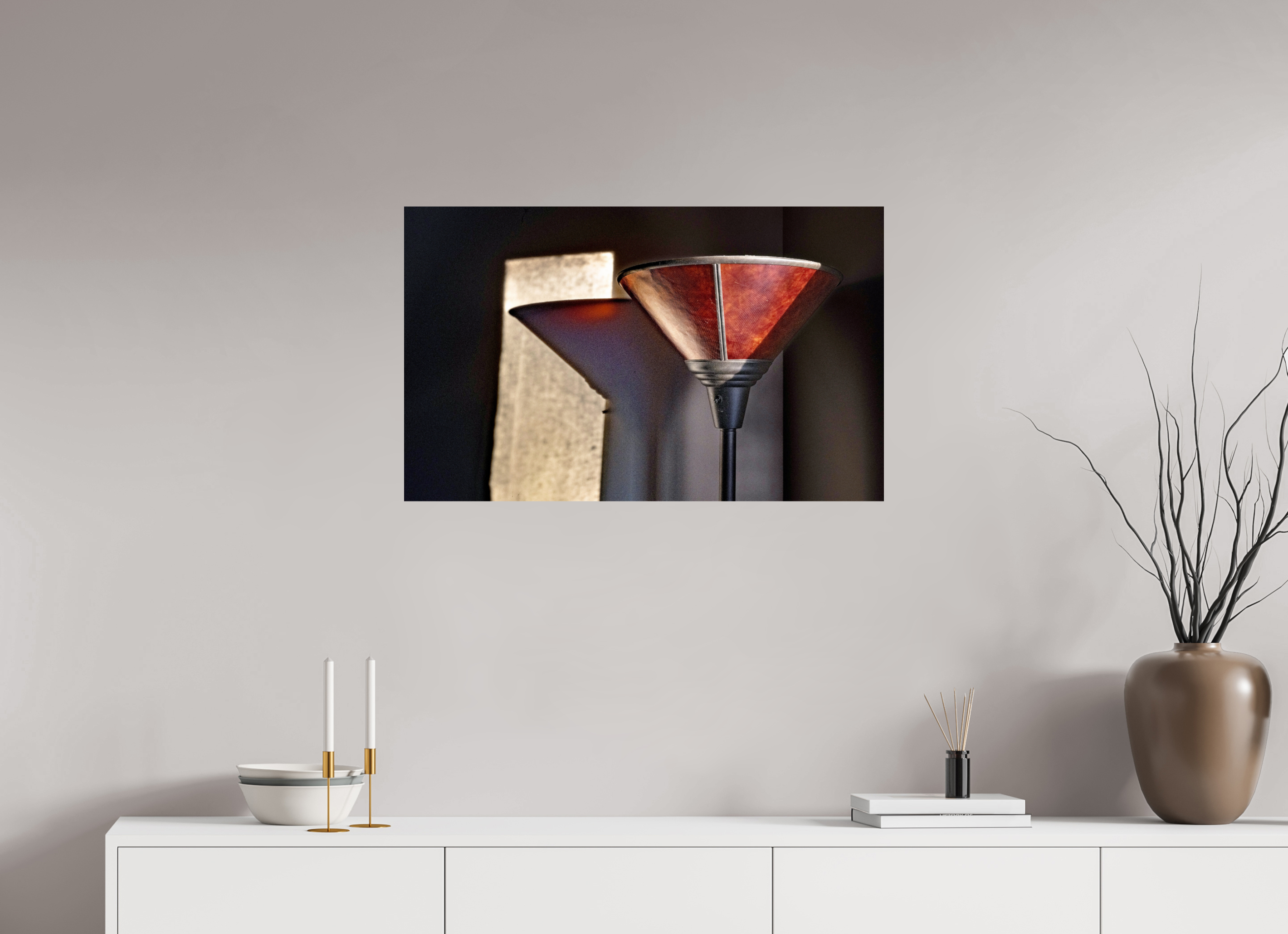32.6 x 20″, Hahnemuhle FineArt Pearl Paper Lamp on on Hahnemuhle FineArt Pearl Paper