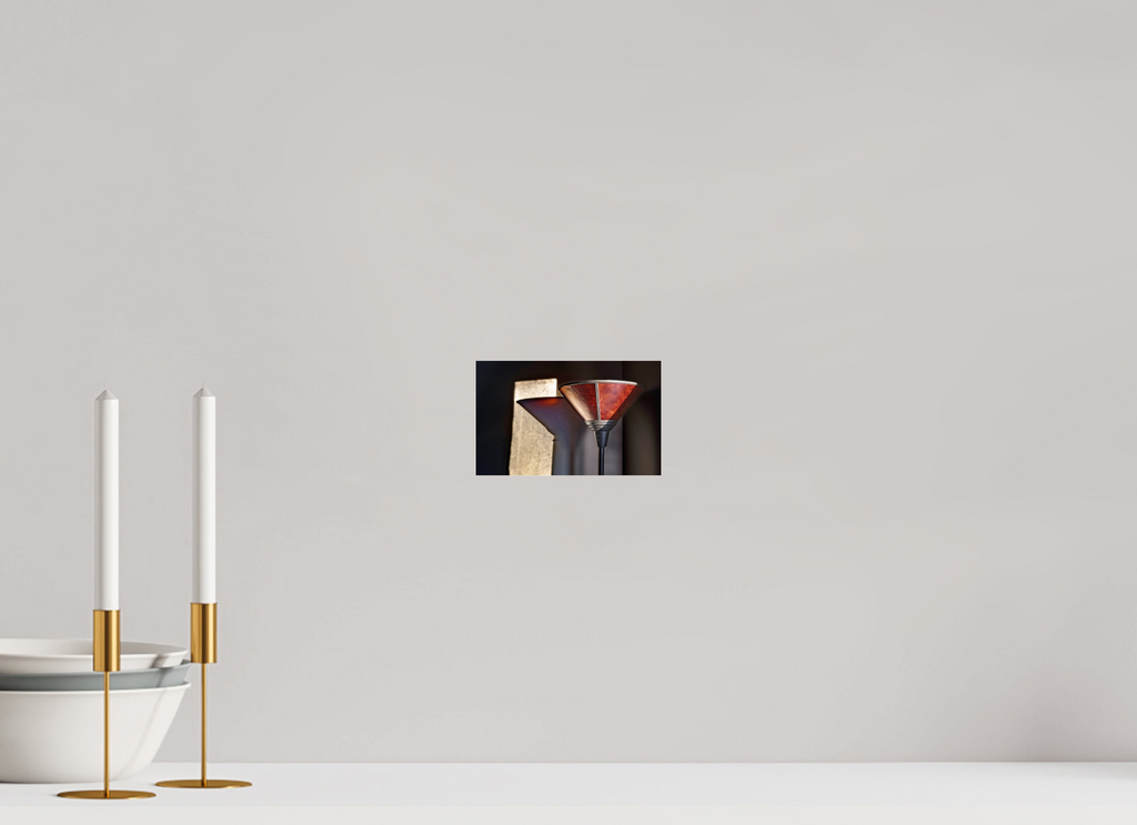 6.5 x 4″, Photo Print Under Acrylic Glass Lamp on Acrylic Glass