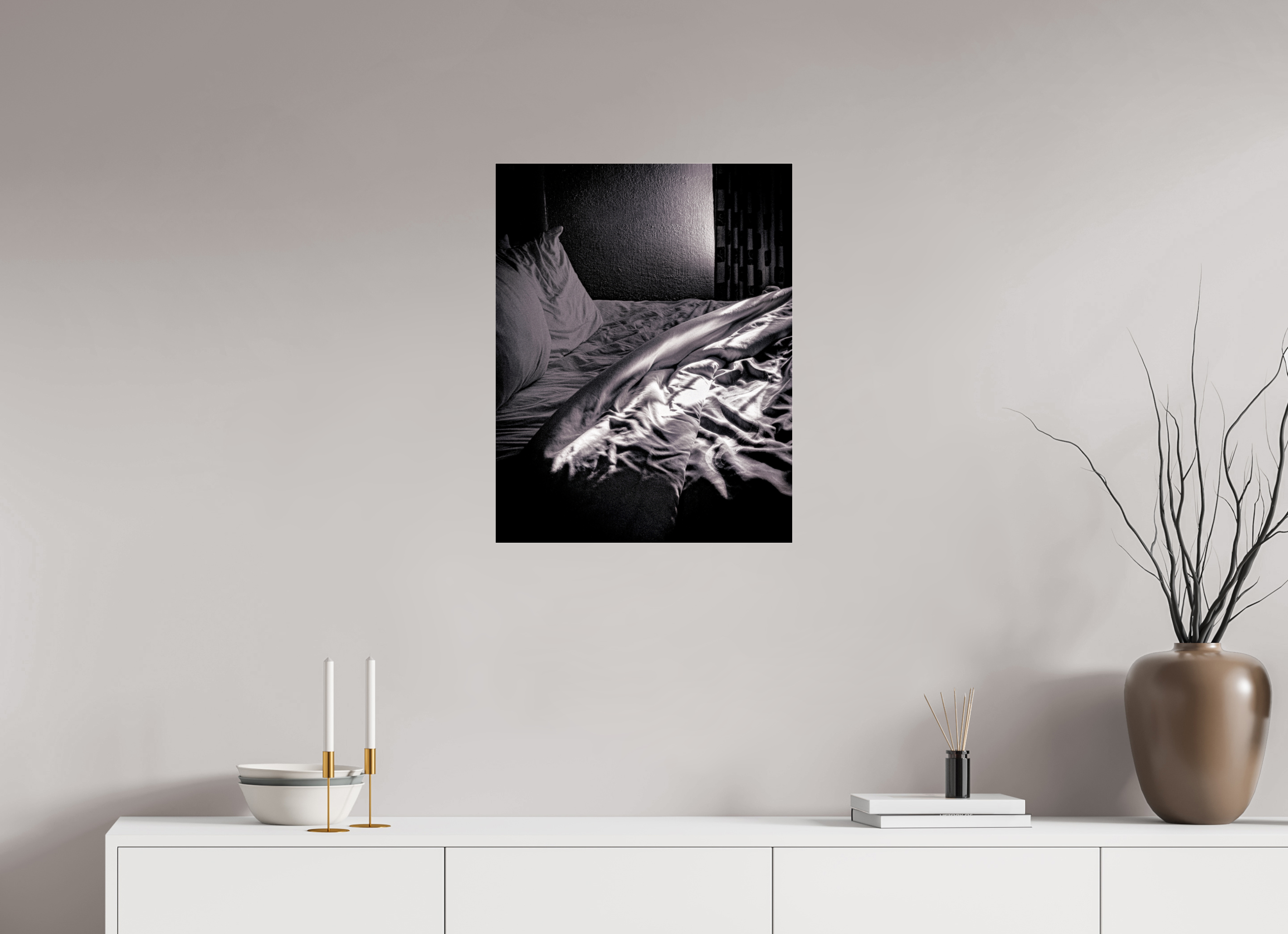 20 x 25.6″, Photo Print Under Acrylic Glass Morning on acrylic glass