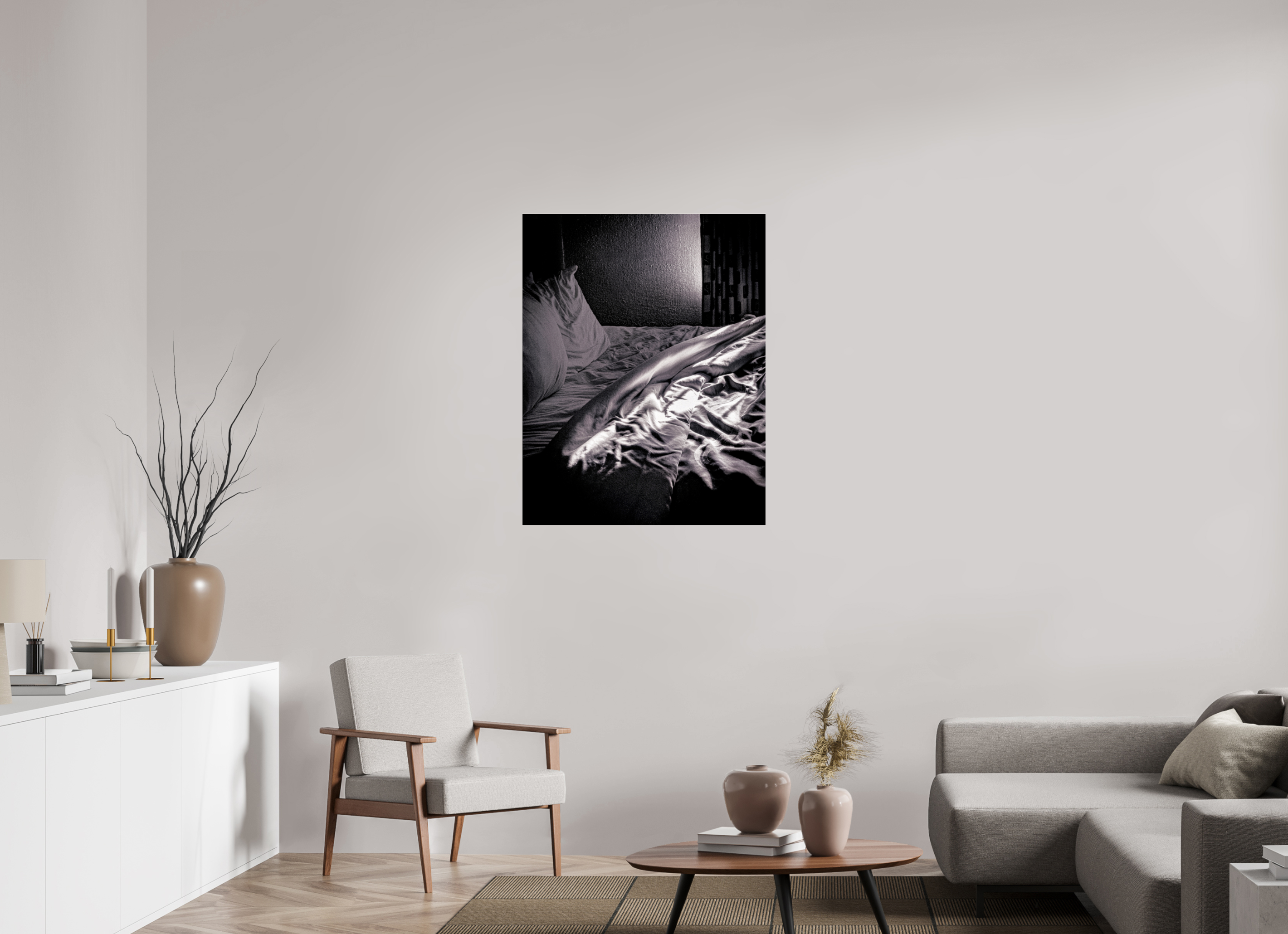31 x 39.6″, Photo Print Under Acrylic Glass Morning on acrylic glass
