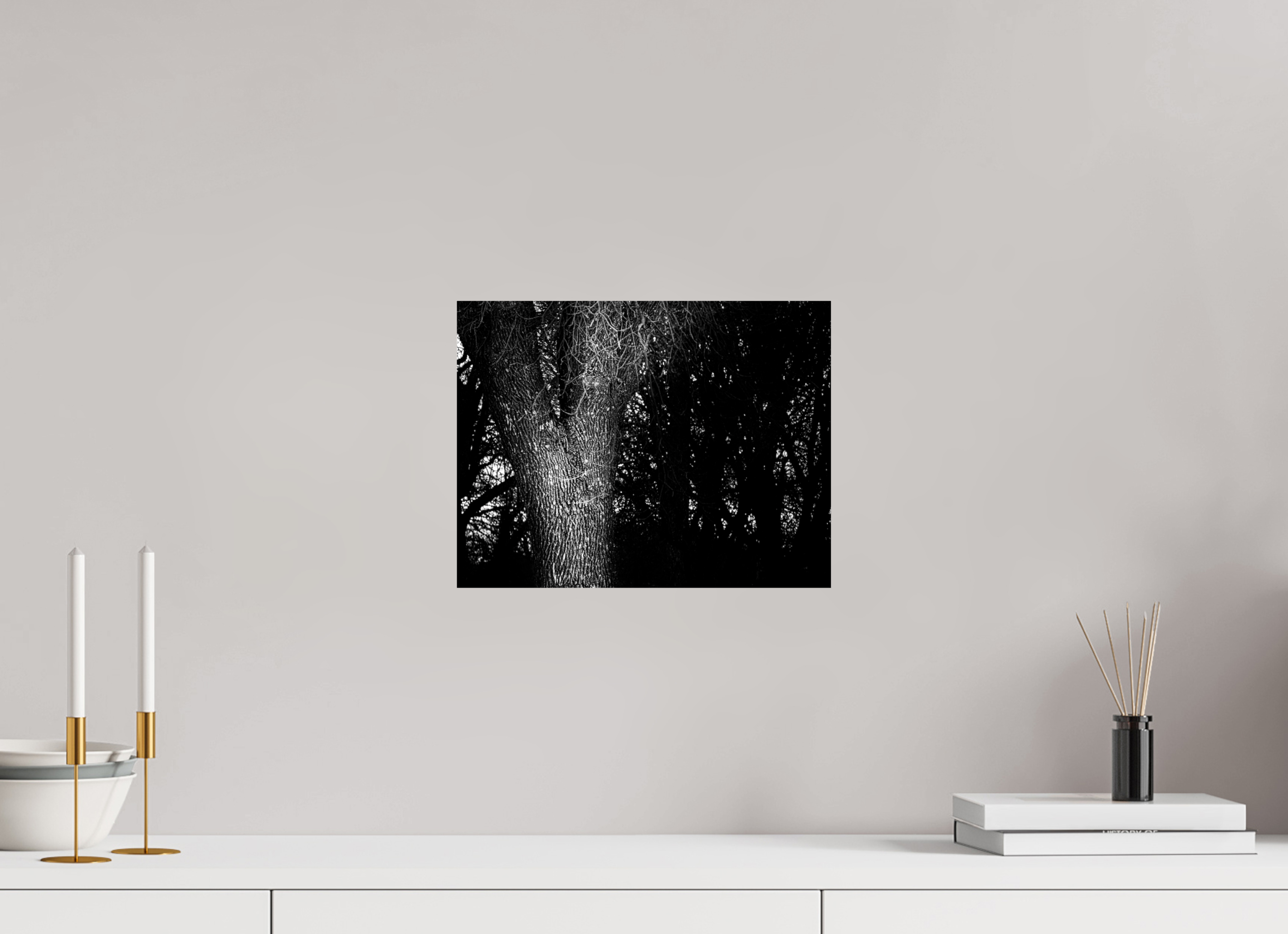 13 x 10″, Hahnemuhle FineArt Pearl Paper Twilight Tree on Hahnemuhle FineArt Pearl Paper