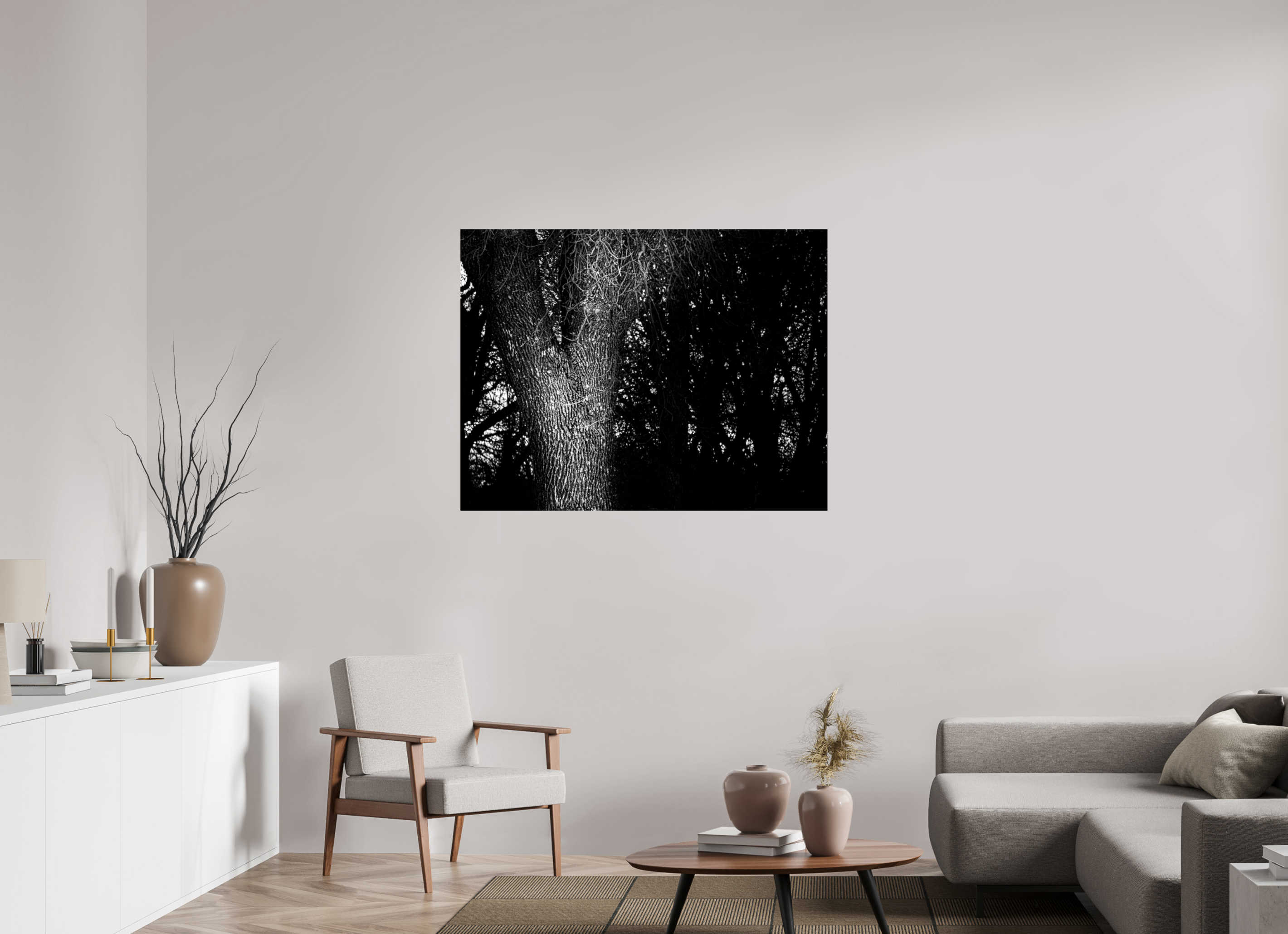 46.9 x 36″, Hahnemuhle FineArt Pearl Paper Twilight Tree on Hahnemuhle FineArt Pearl Paper