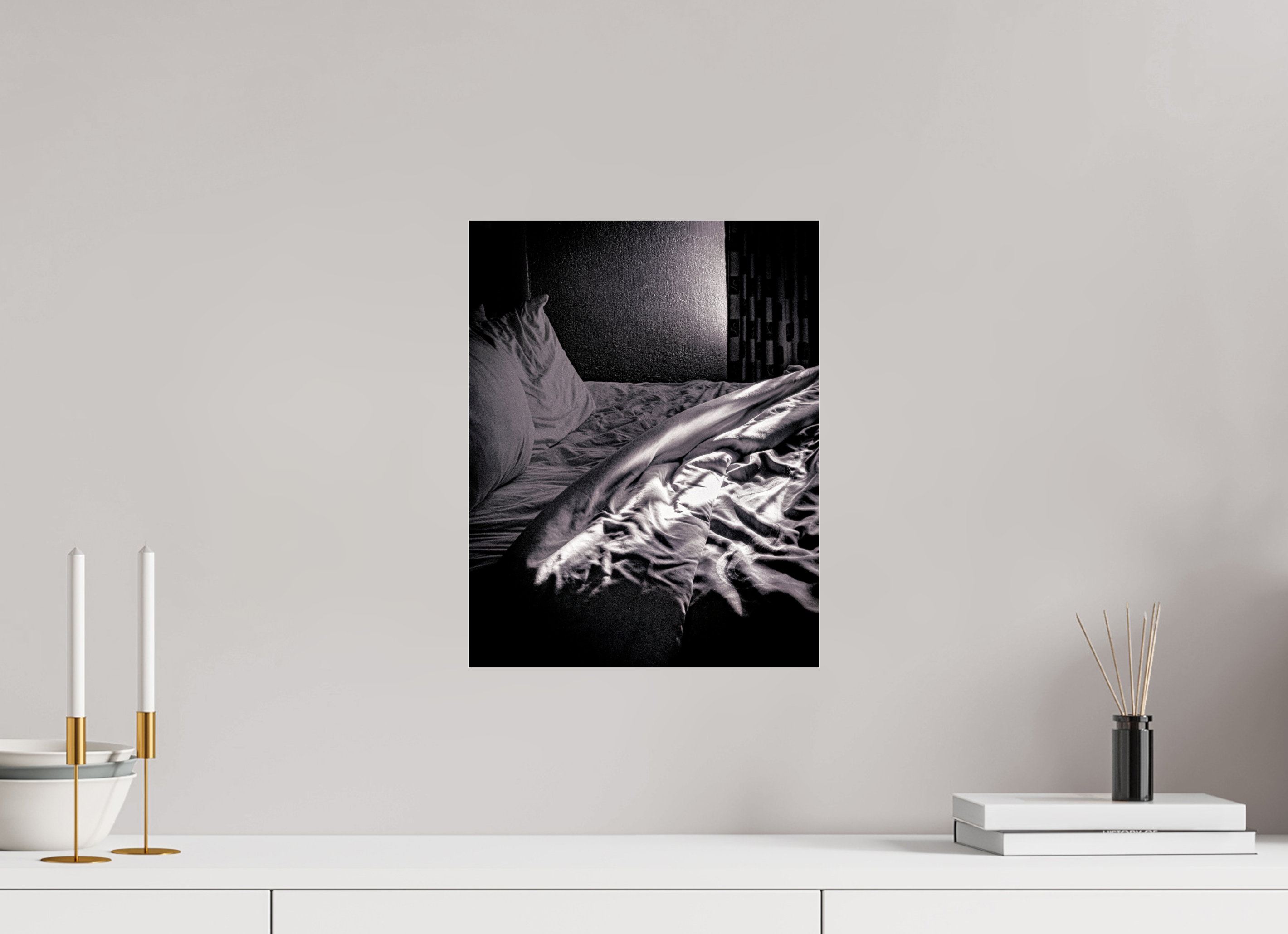 12 x 15.4″, Photo Print Under Acrylic Glass Morning on acrylic glass