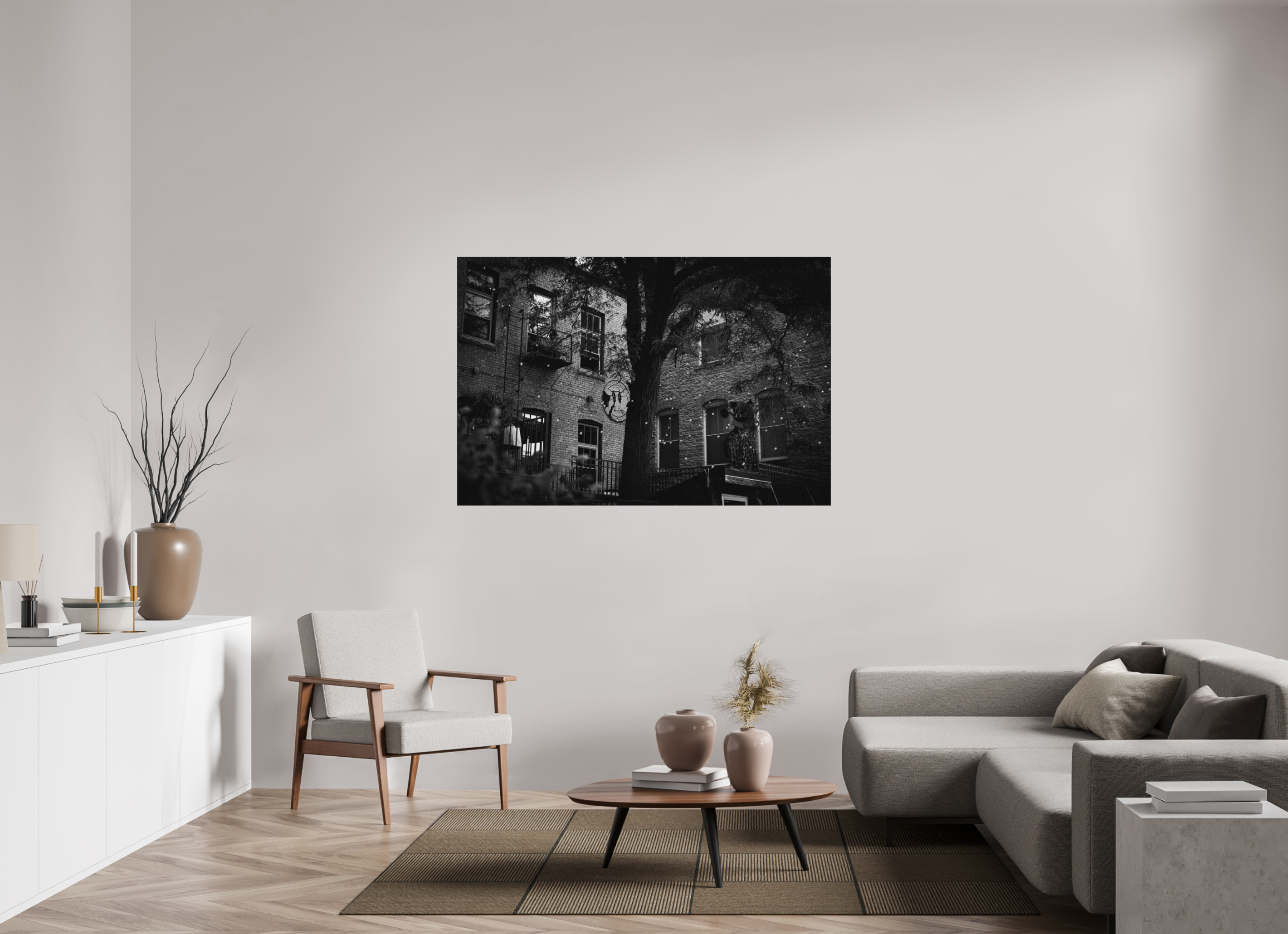 60 x 40″, Photo Print Under Acrylic Glass Northfield, MN on acrylic glass