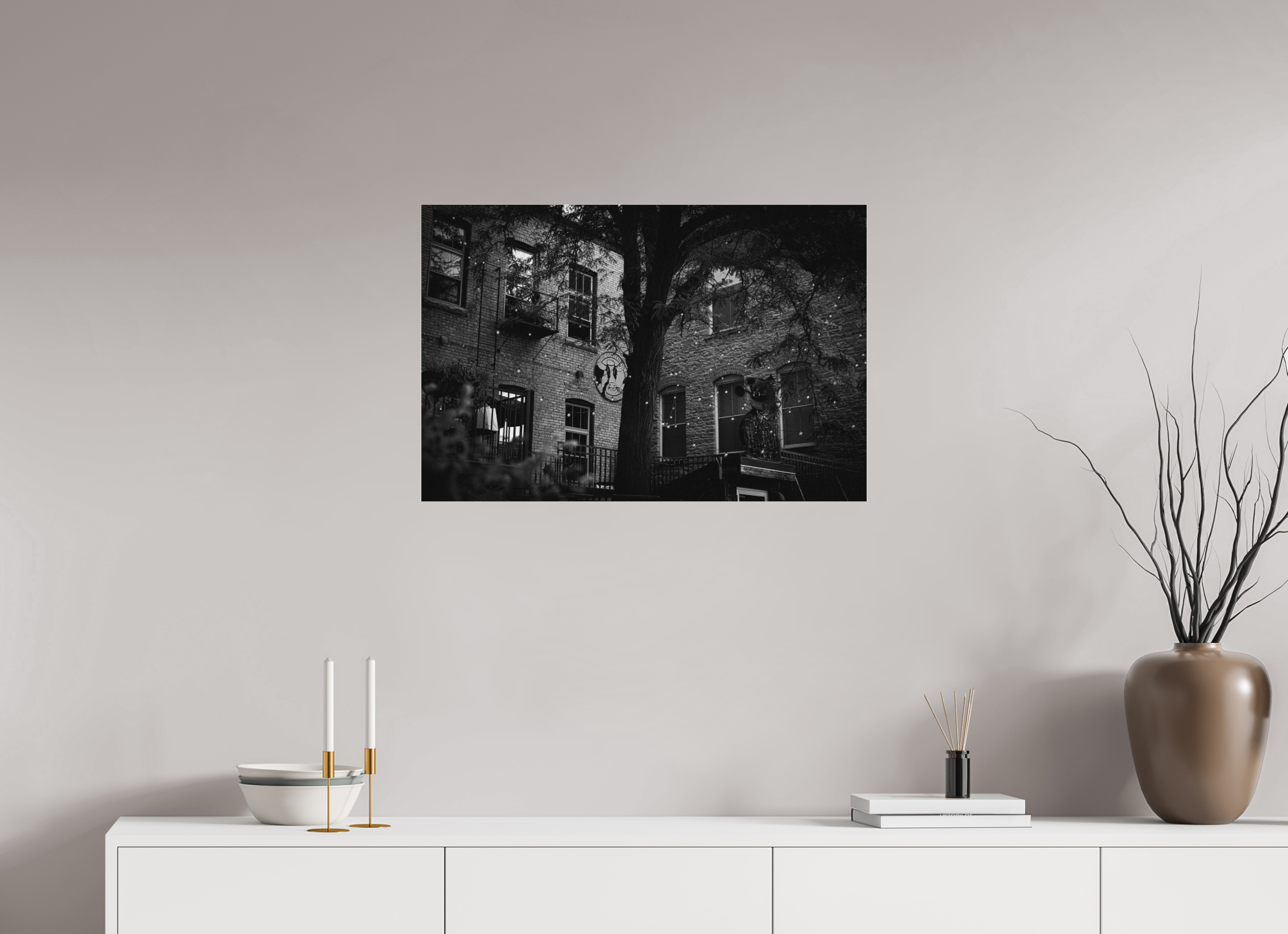 30 x 20″, Photo Print Under Acrylic Glass Northfield, MN on acrylic glass
