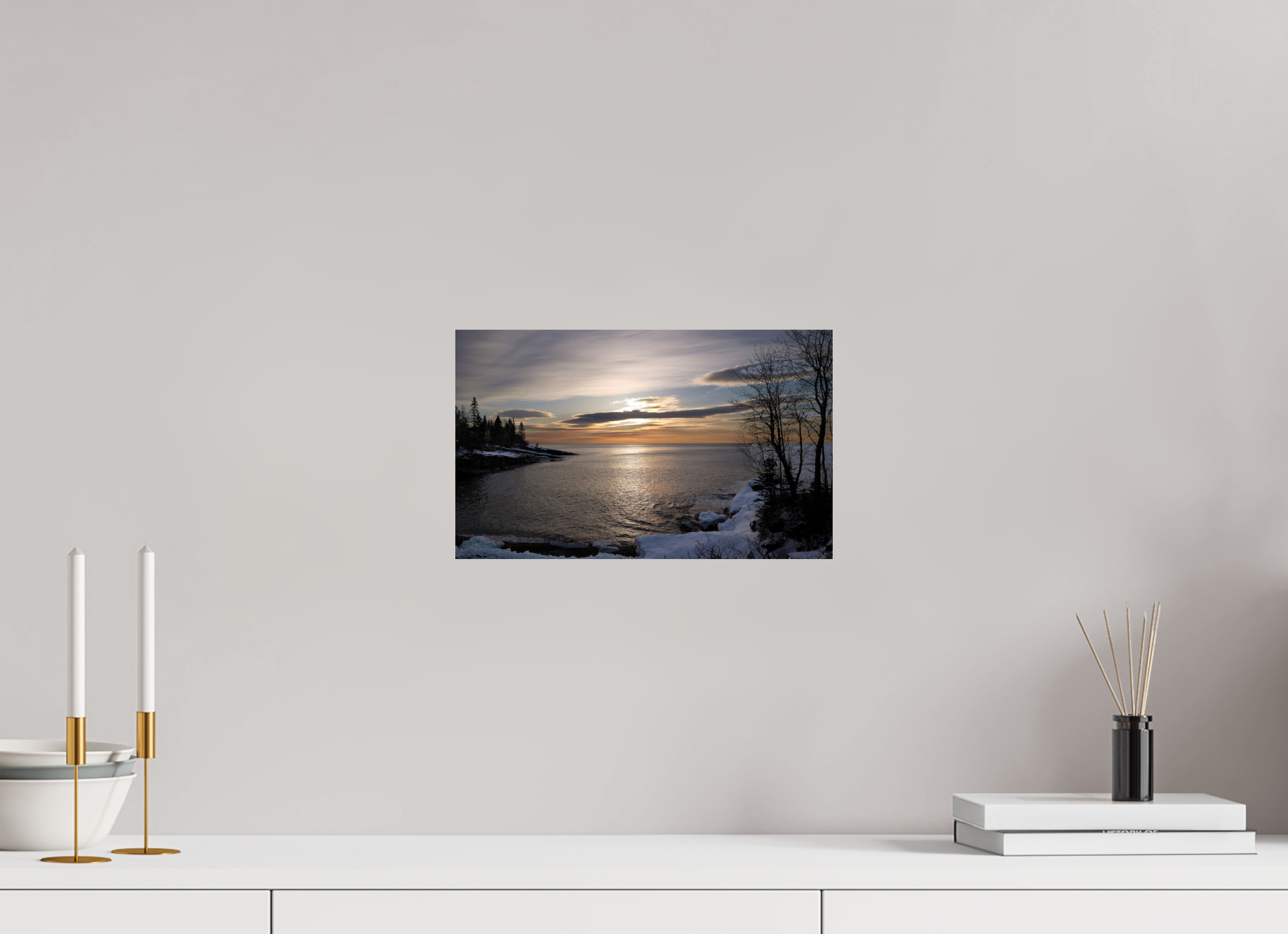 13.1 x 8″, Hahnemuhle FineArt Pearl Paper Superior Sunrise on Fineart Pearl Paper